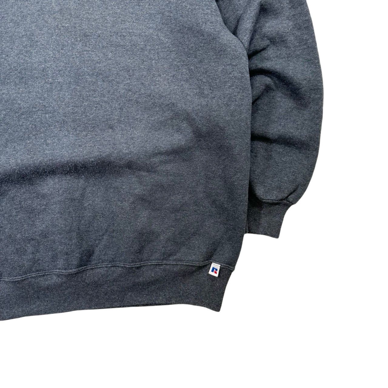 Vintage Vintage 90s Made in USA Jerzees Blank Grey Sweater Size US XXL / EU 58 / 5 - 3 Thumbnail