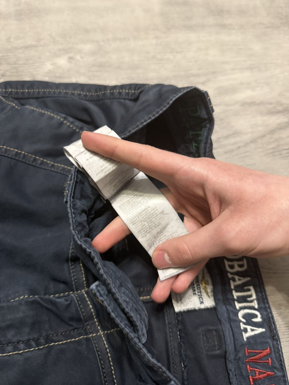Aeronautica Militare Navy Blue Military Spec Cargo Pants Trousers Aeronautica Size US 28 / EU 44 - 13 Thumbnail