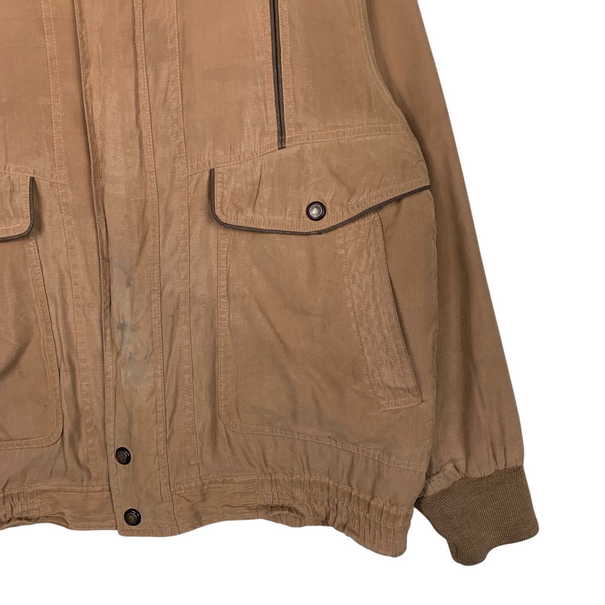 Japanese Brand Japanese Brand Gianni Valentino Bomber Jacket Size US L / EU 52-54 / 3 - 4 Thumbnail