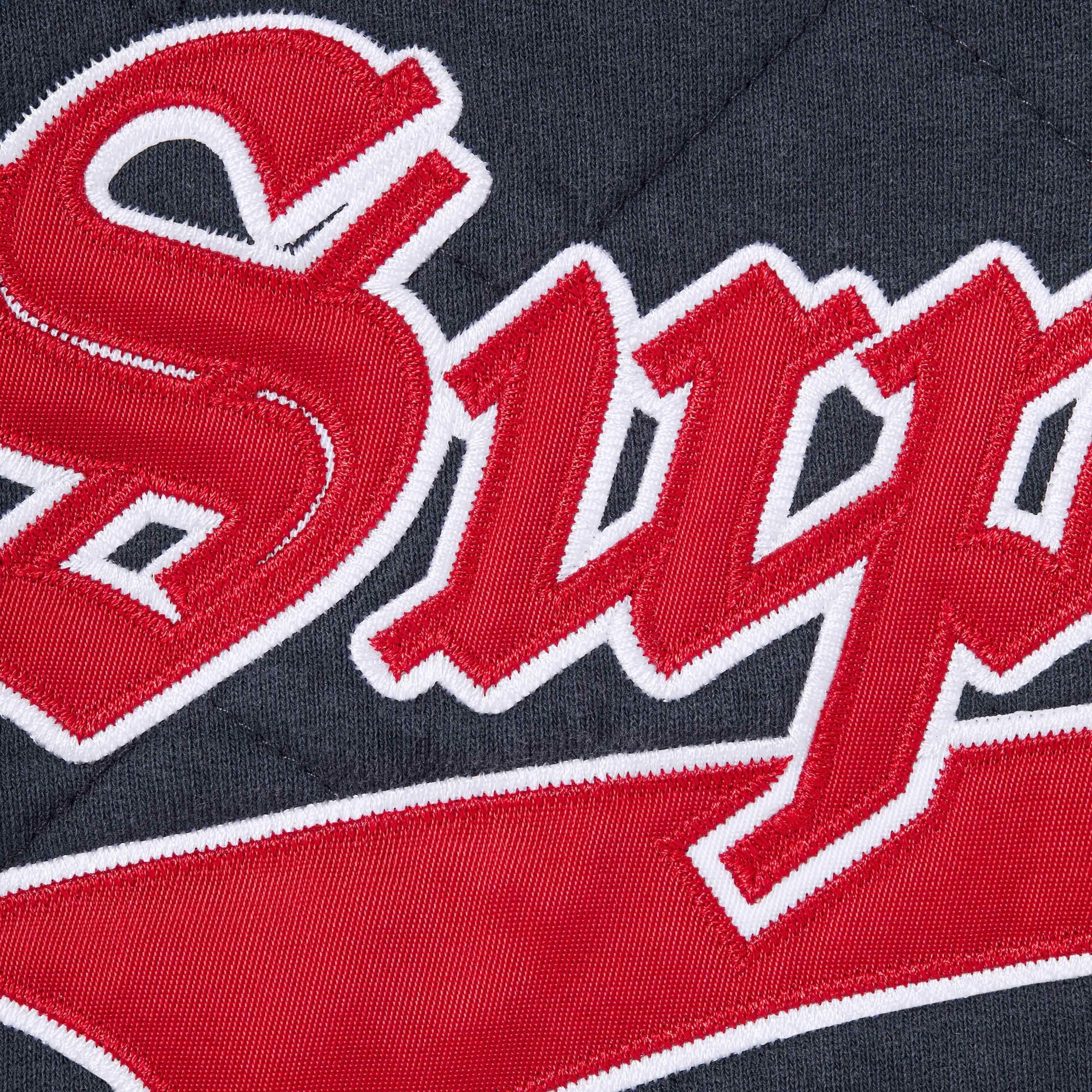 Supreme Supreme Quilted Zip Up Hooded Sweatshirt Size US XXL / EU 58 / 5 - 2 Thumbnail