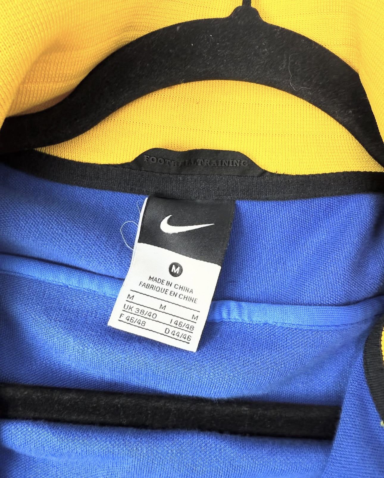 Vintage Vintage Nike Brazil track jacket Brasil size M blue logo Size US M / EU 48-50 / 2 - 5 Thumbnail