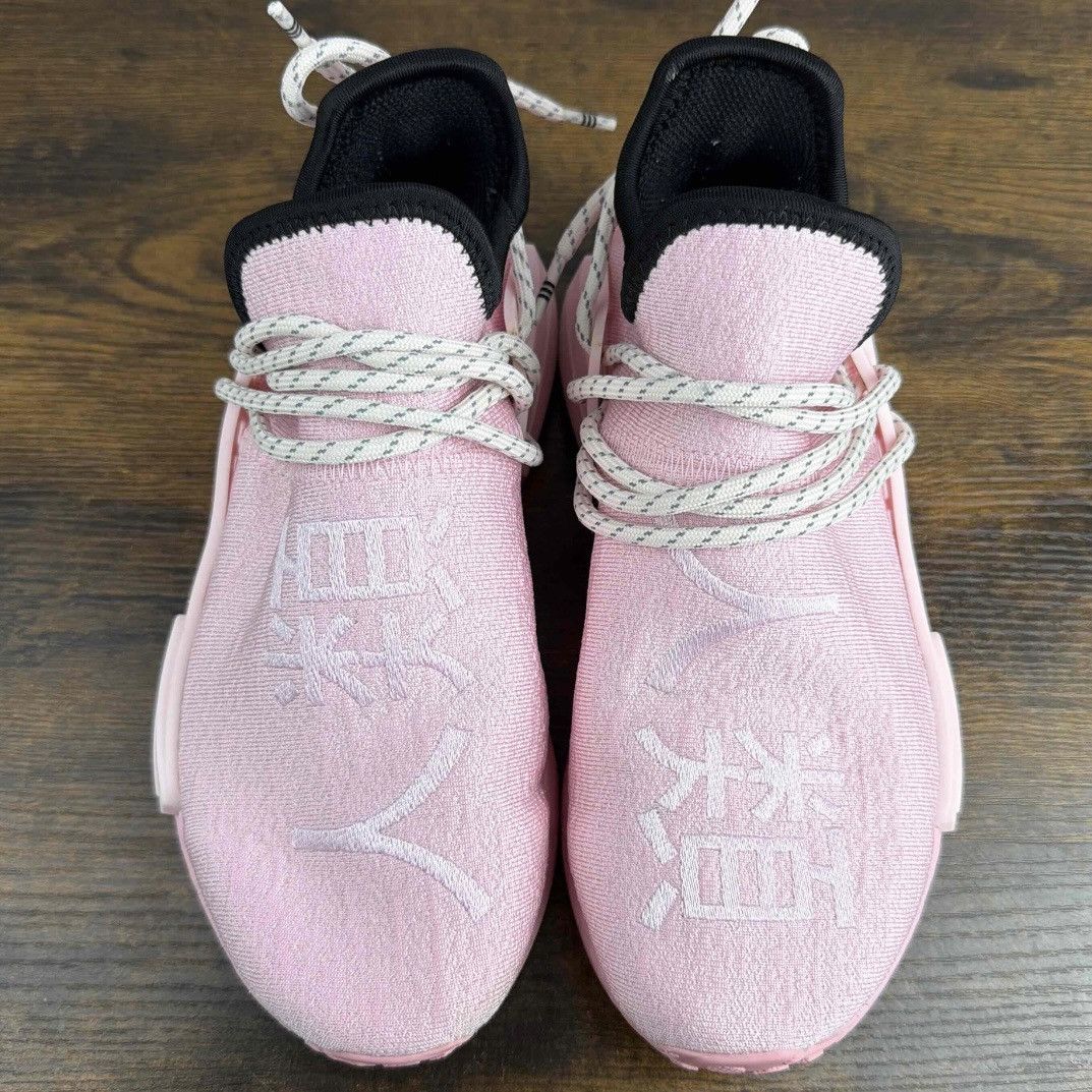 Adidas × Pharrell Adidas NMD Hu x Pharrell Human Race Pink Size 5 / 6W GY0088 Size US 5 / EU 37 - 5 Thumbnail