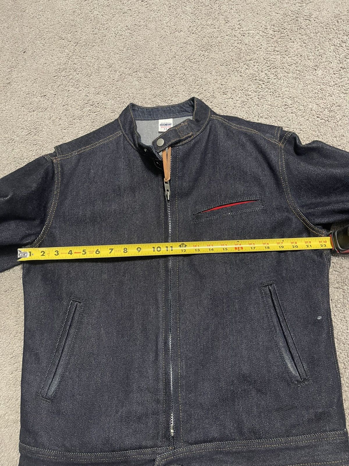 Iron Heart Iron heart moto denim jacket 21oz heavy Size US L / EU 52-54 / 3 - 5 Thumbnail