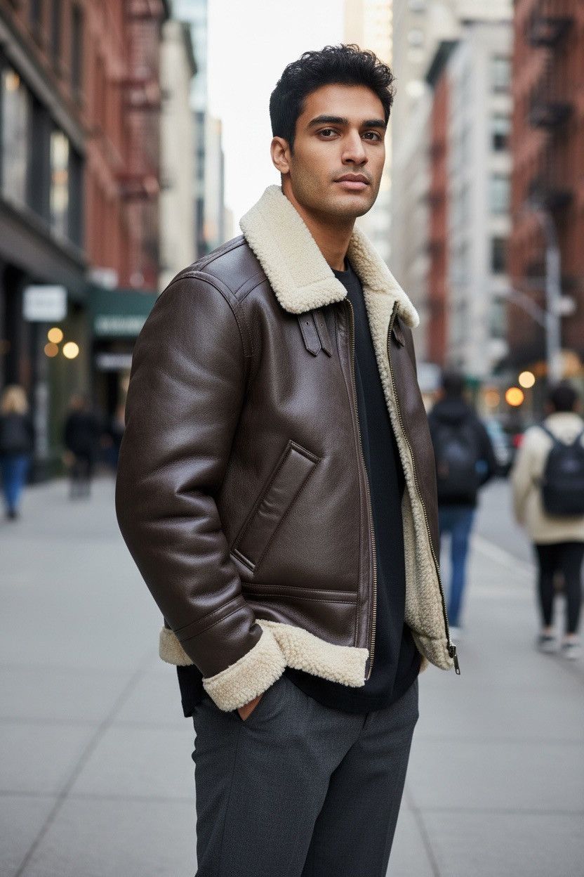 Other Genuine men’s leather jacket Size US M / EU 48-50 / 2 - 2 Thumbnail