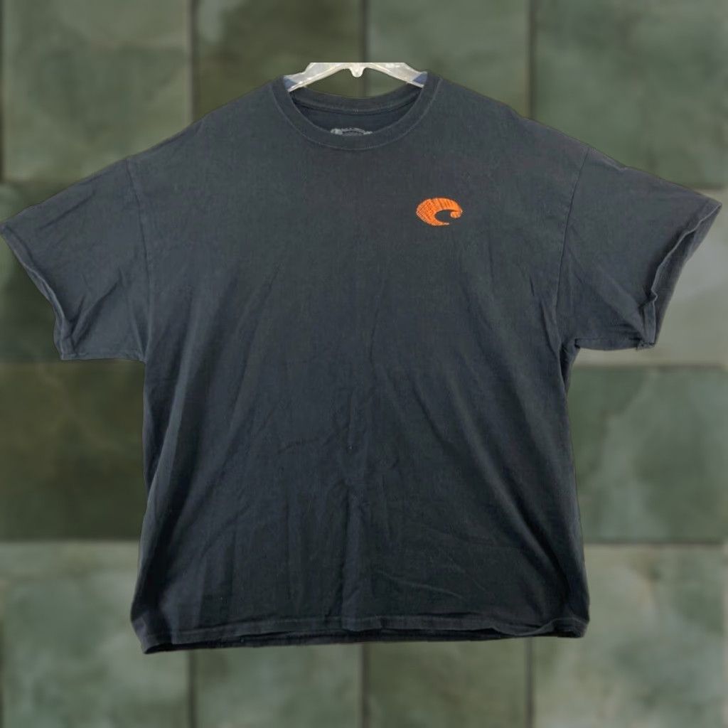 Costa Del Mar Costa TShirt 2XL Mens Black Costa Del Mar Shirt Fish Capable? Size US XXL / EU 58 / 5 - 1 Thumbnail