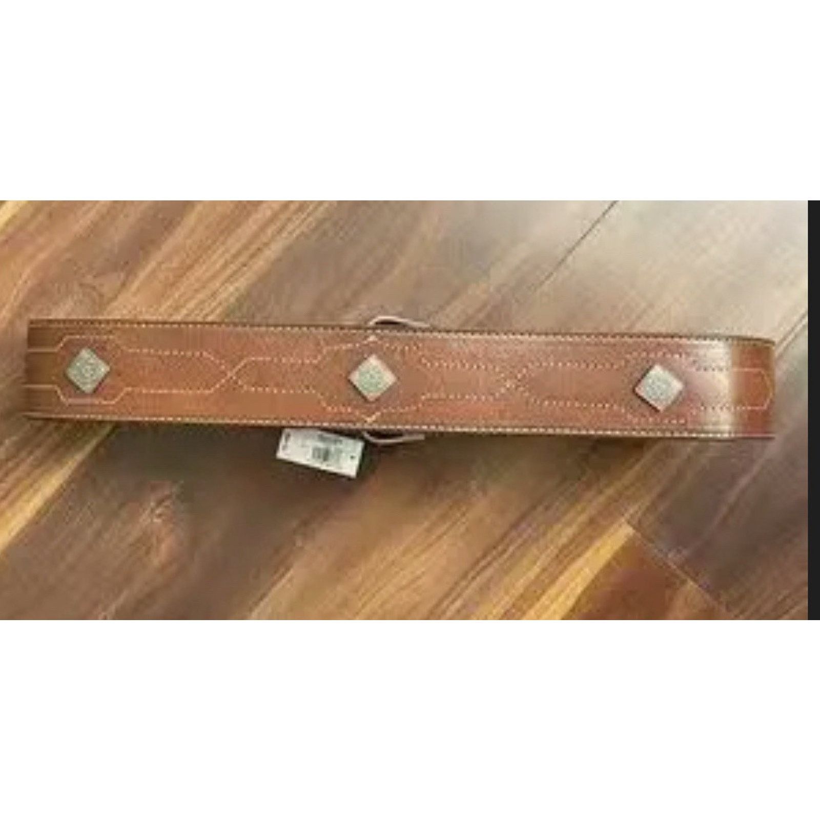 BANANA REPUBLIC Heritage Etched Buckle Waist Belt Western S