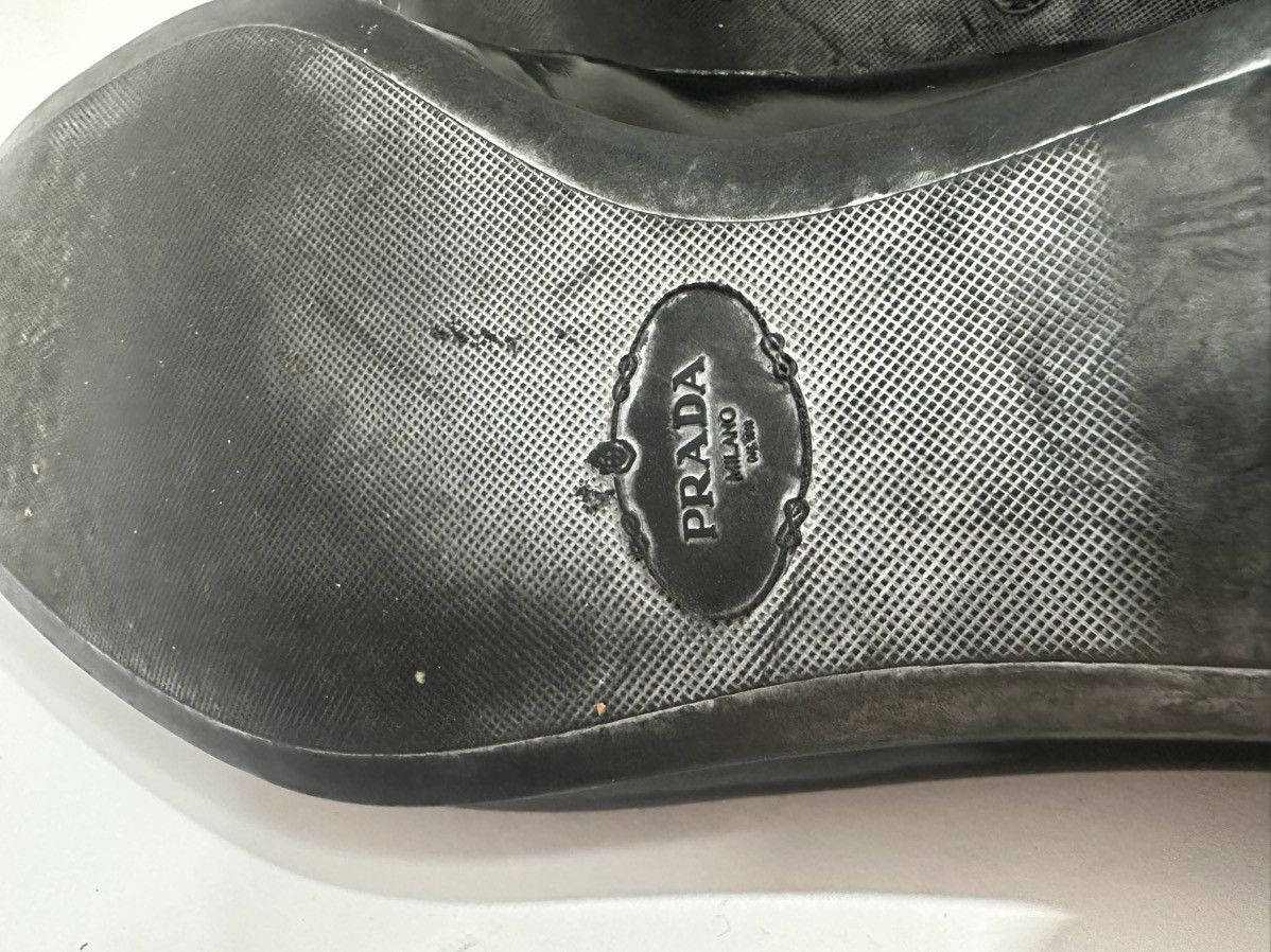 Prada Vintage Prada Logo Buckle Black Leather Loafers. Size US 10 / EU 43 - 11 Thumbnail