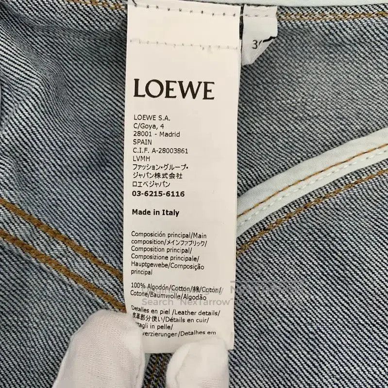 Loewe Loewe Blue Women's Denim Jacket XS . Size XS / US 0-2 / IT 36-38 - 8 Thumbnail