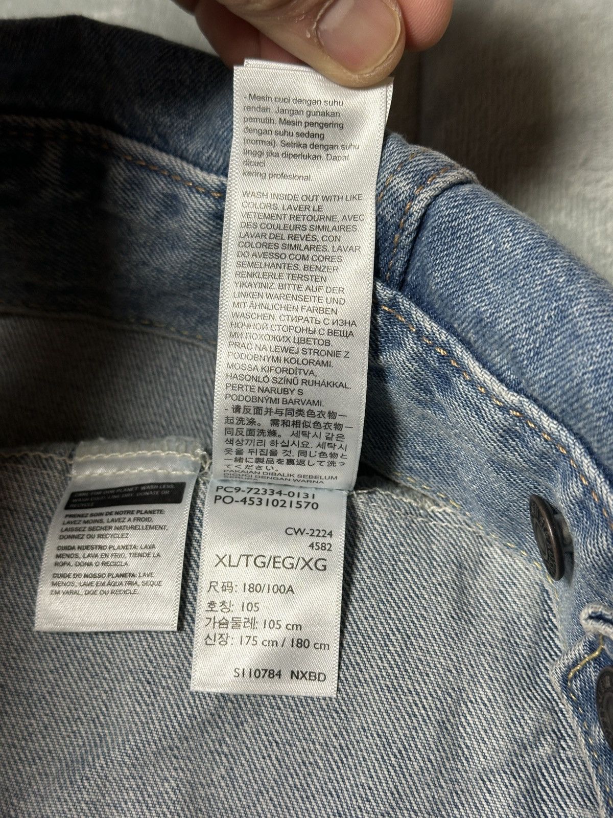 Levi's Levi’s Premium Denim Trucker Jacket Medium Wash - size XL Size US XL / EU 56 / 4 - 10 Thumbnail