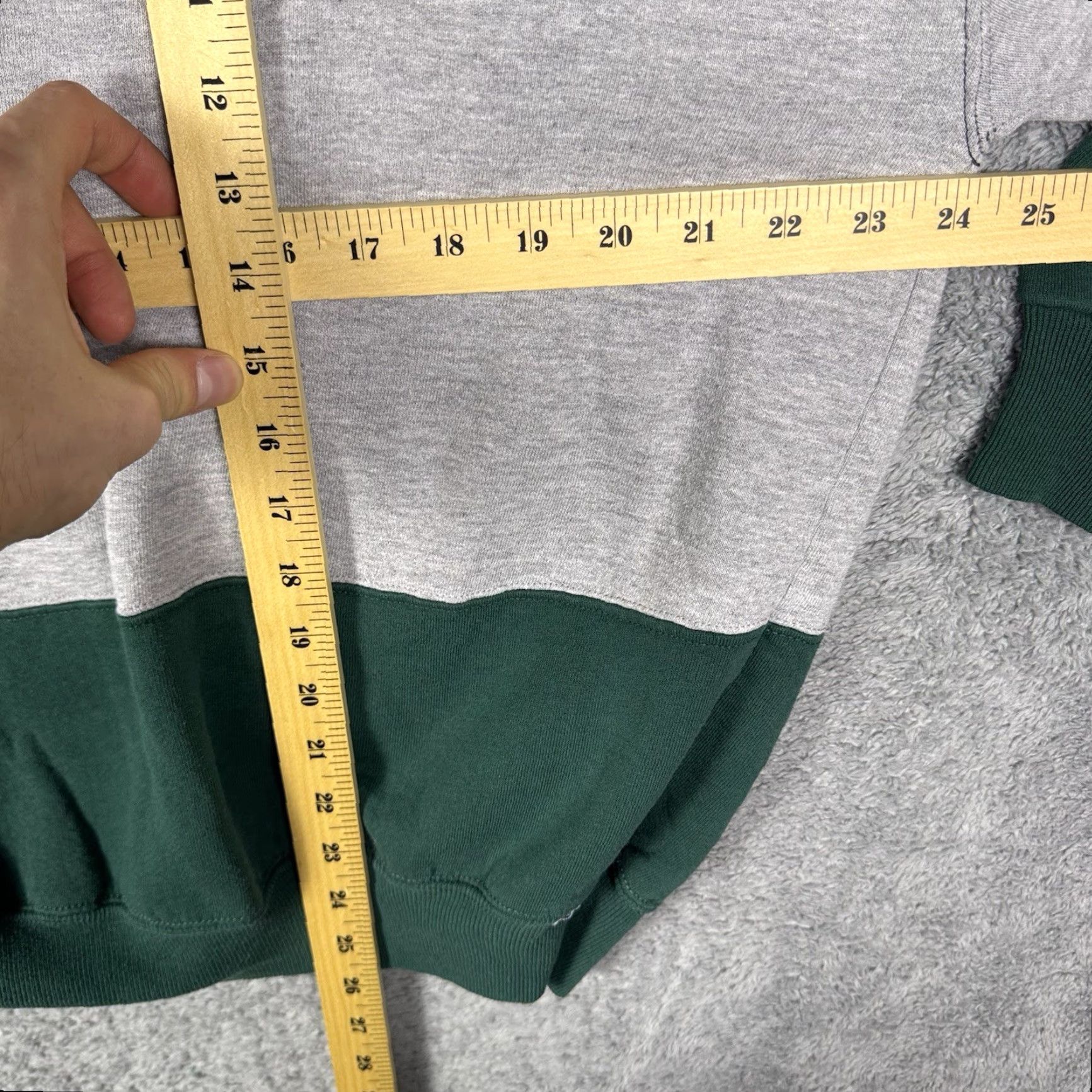 Russell Athletic VINTAGE Russell Athletic Sweatshirt Mens XL USA Made Rugby Stripe Fleece 90s Size US XL / EU 56 / 4 - 6 Thumbnail