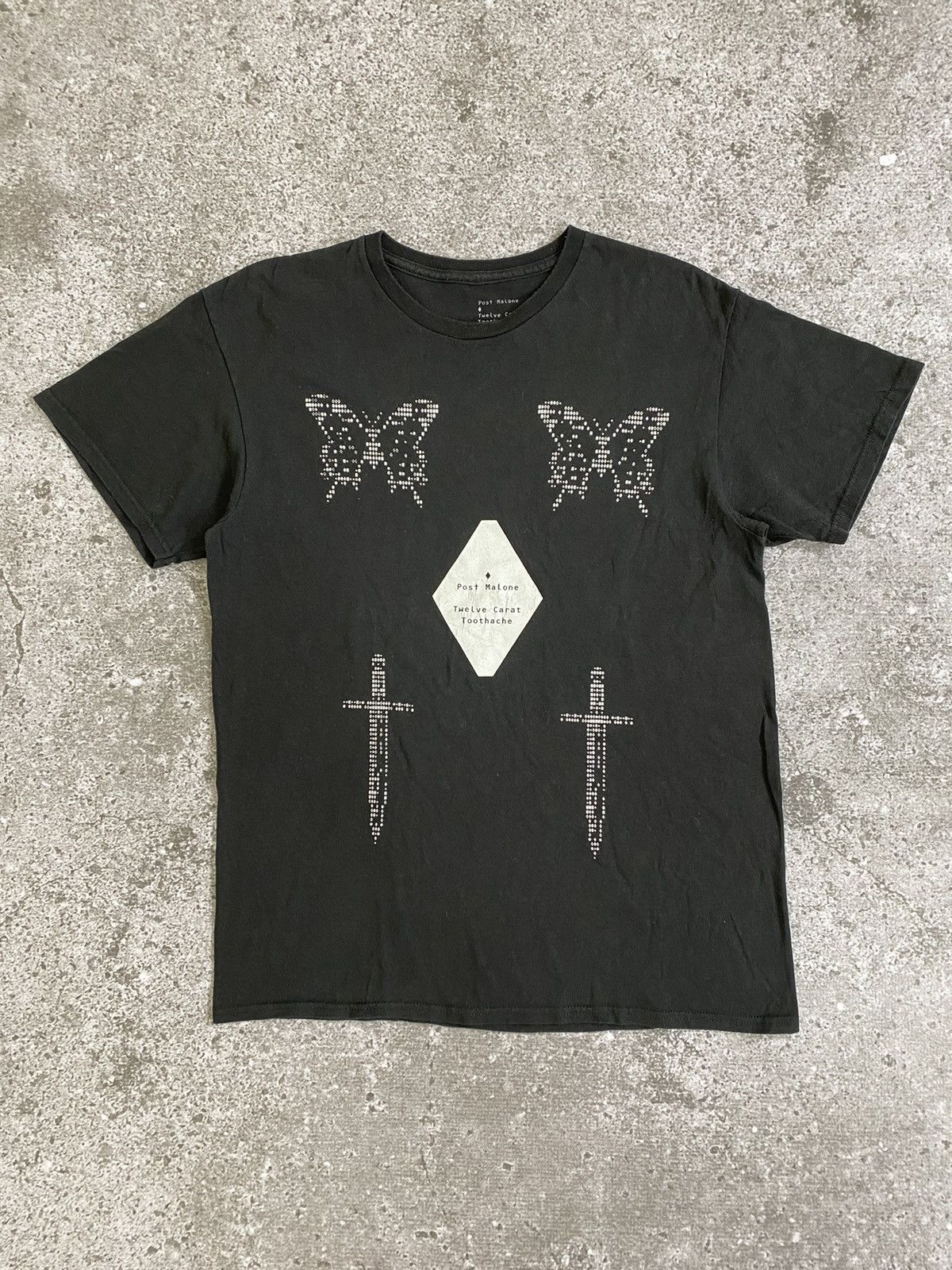Rap Tees Post malone twelve carat toothache t shirt Size US M / EU 48-50 / 2 - 1 Thumbnail