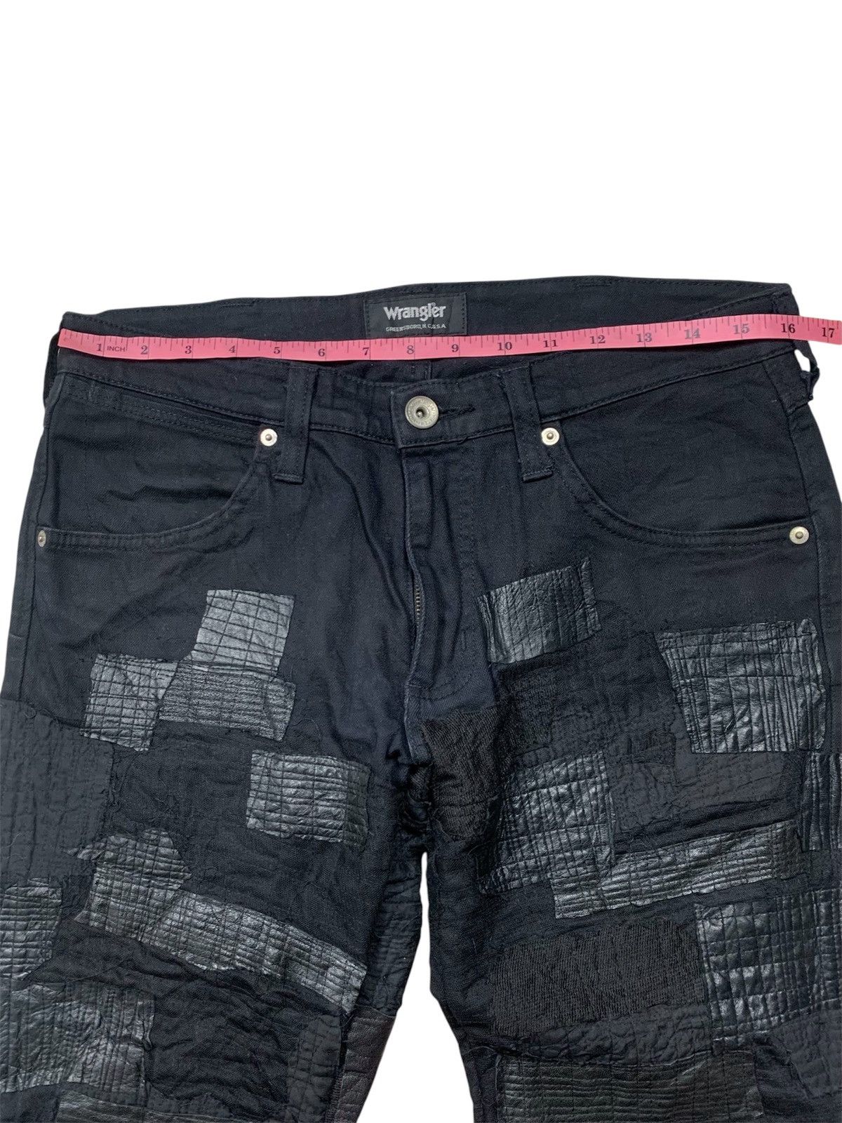 Wrangler Wrangler Flare Distressed pacth work denim Size US 32 / EU 48 - 5 Thumbnail