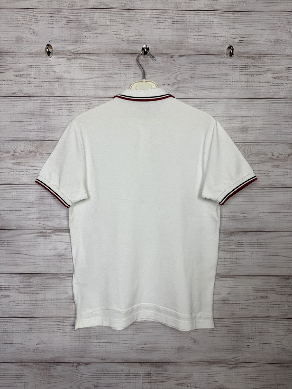 Prada Black Prada Polo Tee (M) Size US M / EU 48-50 / 2 - 2 Thumbnail