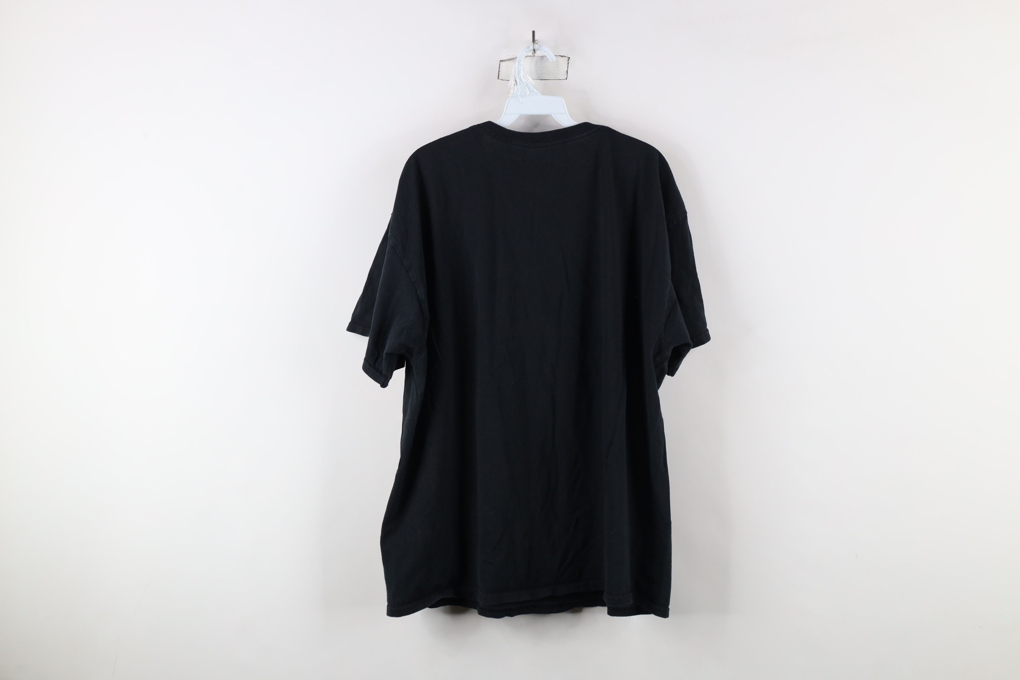 Vintage Vintage 90s Streetwear Short Sleeve T-Shirt Black Cotton Size US XXL / EU 58 / 5 - 7 Thumbnail