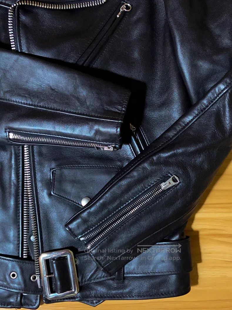 Schott Schott Leather coat Size US XS / EU 42 / 0 - 5 Thumbnail