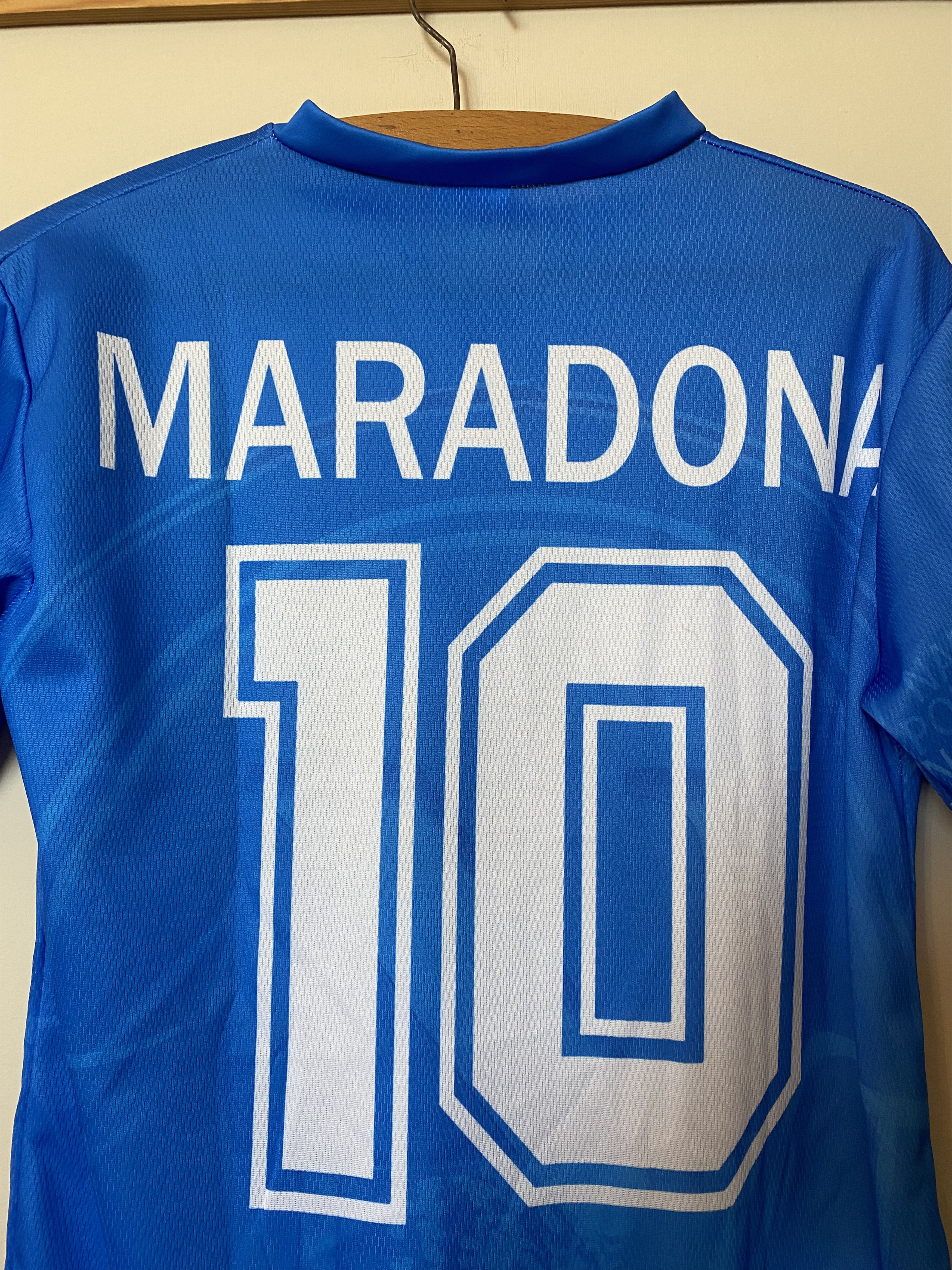 Other Vintage Retro SSC NAPOLI #10 MARADONA 1989 - 1990 M - UNIQUE Size US M / EU 48-50 / 2 - 6 Thumbnail