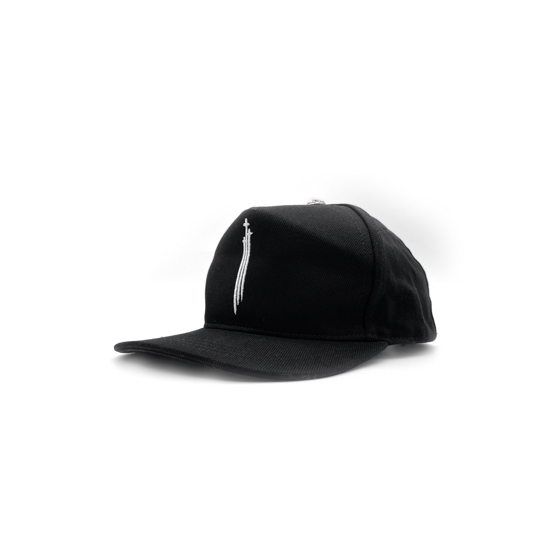 Chrome Hearts Chrome Hearts RS3 Triple Cross Embriodered Baseball Cap Size ONE SIZE - 2 Thumbnail