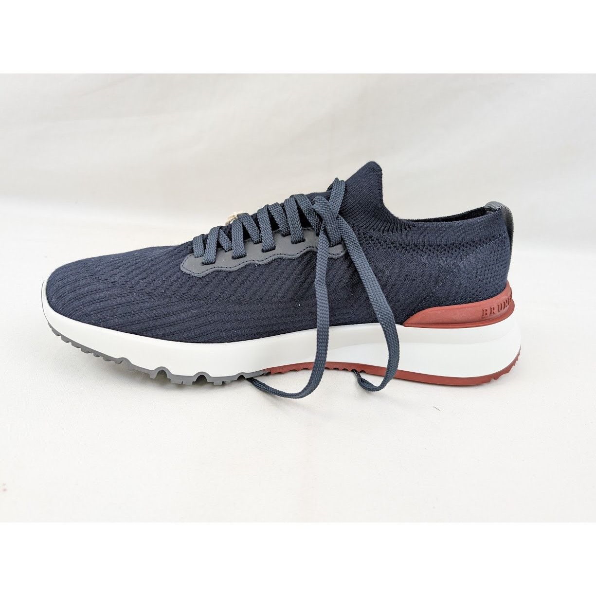 Brunello Cucinelli o1rshd1 Low-Top Sneakers in Navy Size US 12 / EU 45 - 8 Thumbnail