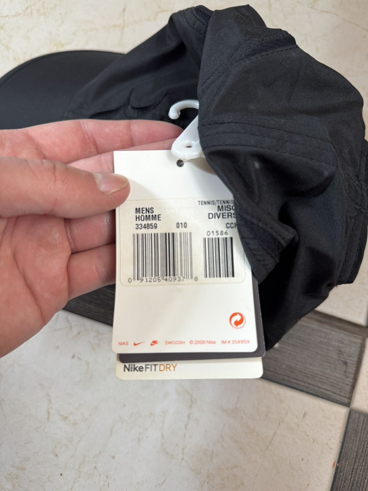 Nike Very Rare Vintage Nike Roger Federer Nylon Cap New with tags Size ONE SIZE - 13 Thumbnail
