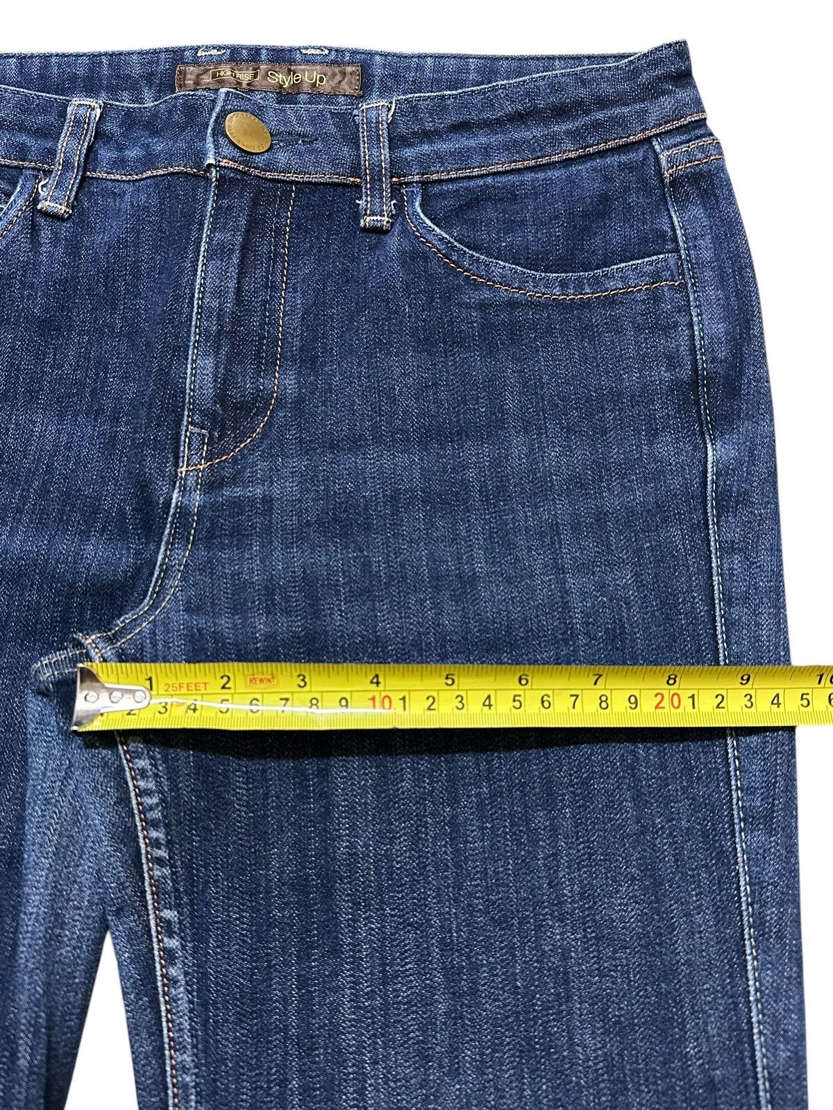 Japanese Brand Vintage Japanese Uniqlo Blue Wash Style Wide Leg Jeans Size US 30 / EU 46 - 14 Thumbnail