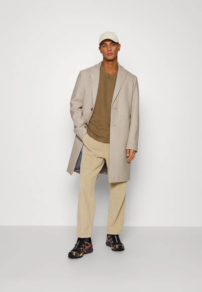 Other !DS! AW23 Isaac Dewhirst Beige Wool Coat Size US M / EU 48-50 / 2 - 1 Thumbnail