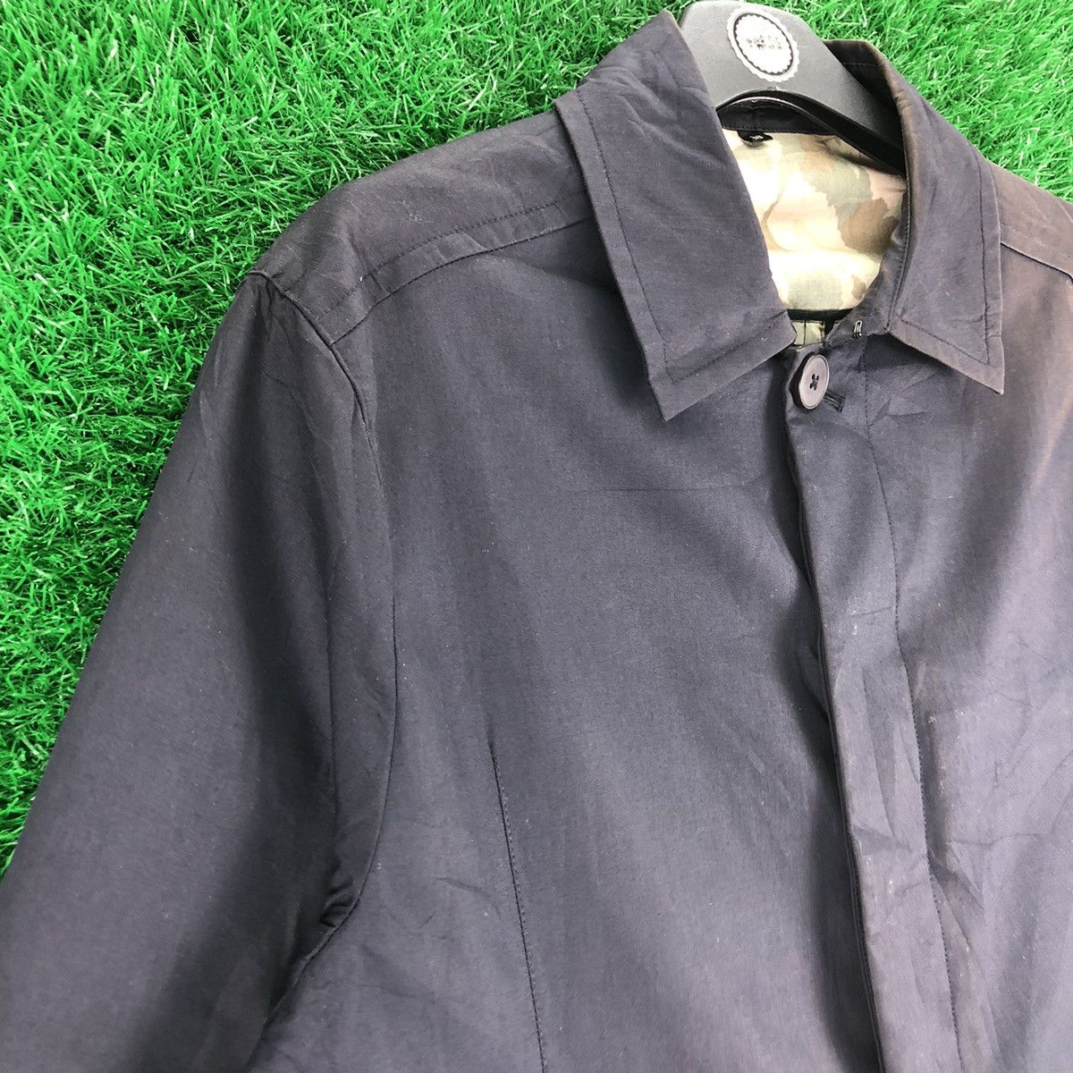 Theory Vintage 90's Coat Jacket Button up by Theory Size US L / EU 52-54 / 3 - 2 Thumbnail