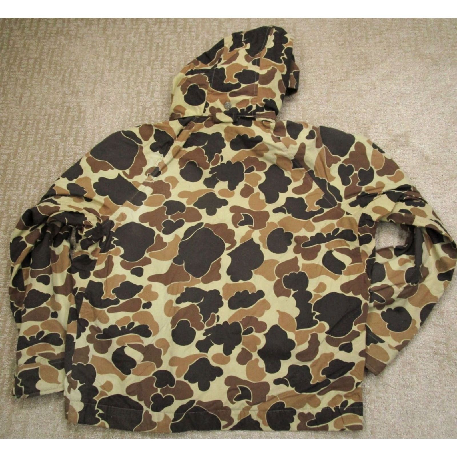 Skin VINTAGE Columbia Jacket Men L Brown Camouflage Hunting Waterproof USA Hoodie? Size US L / EU 52-54 / 3 - 4 Thumbnail