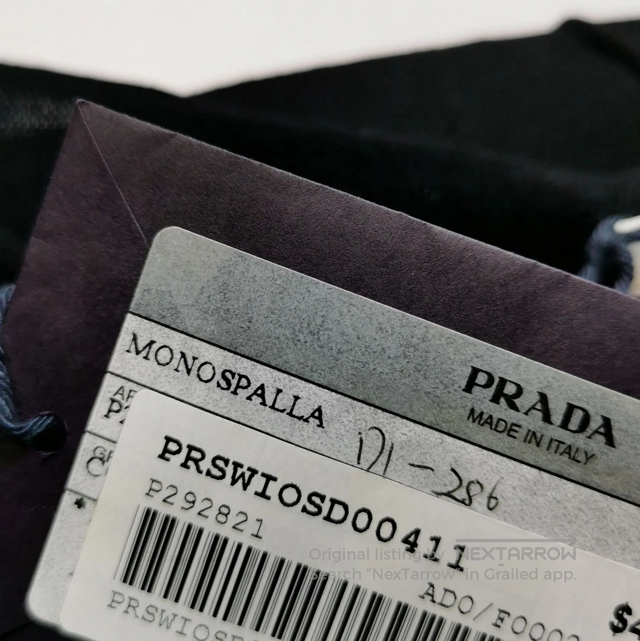 Prada Prada Black Cotton Knit Top for Women . Size L / US 10 / IT 46 - 8 Thumbnail