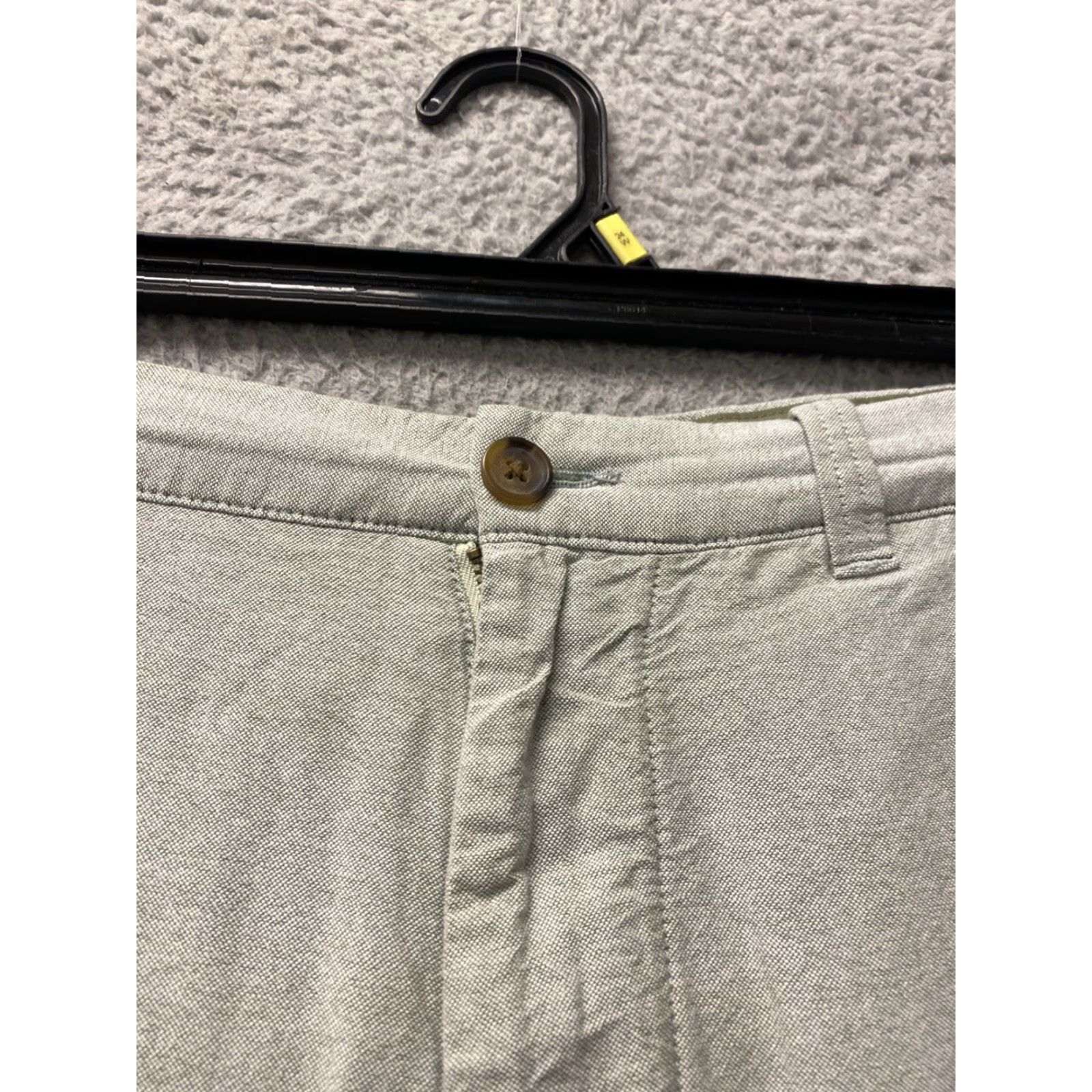 J.Crew J.CREW Men's Gramercy Chino Shorts Size 35 Teal Flat Front Quick Dry Lightweight Size US 35 - 2 Thumbnail