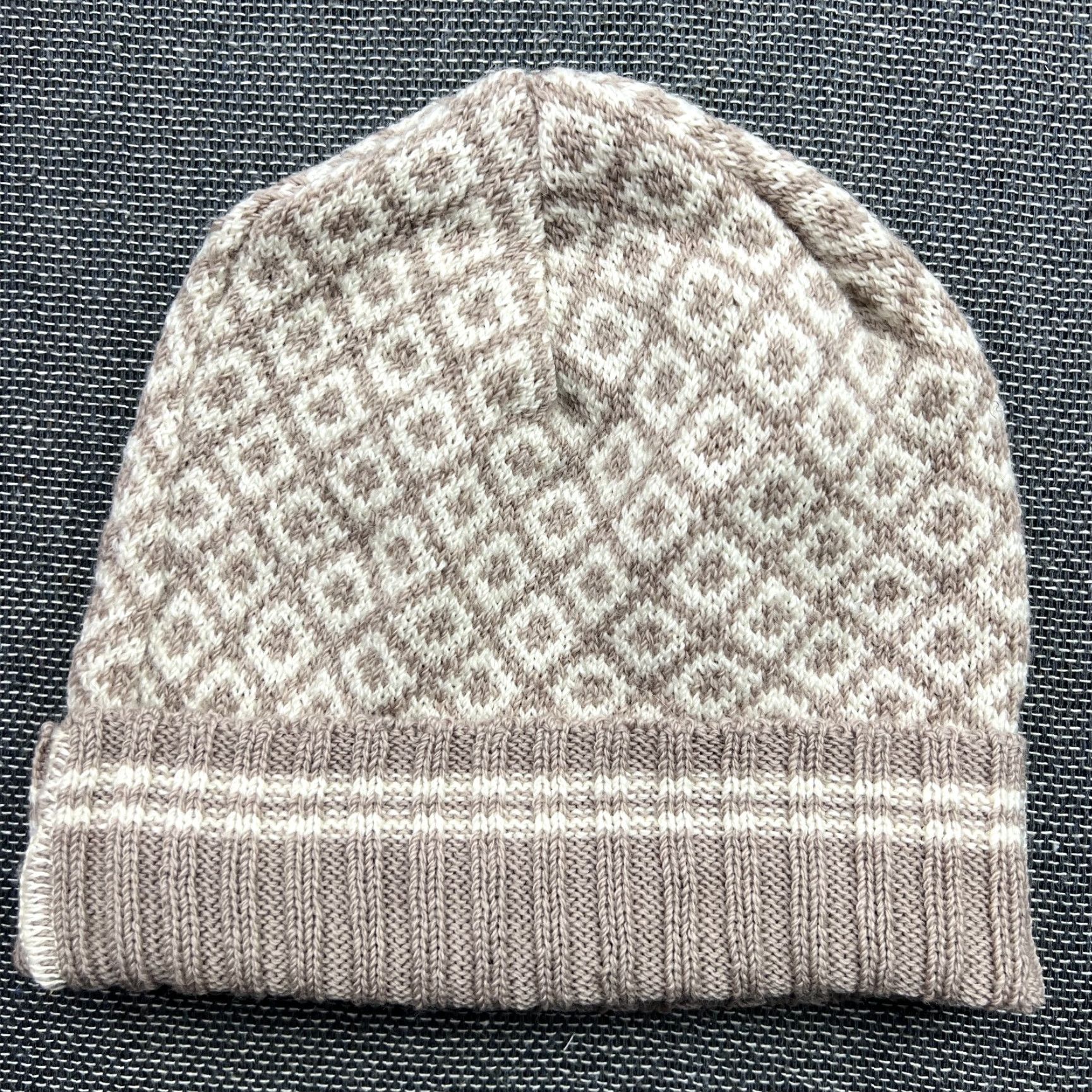 Vintage Devold Beanie Hat Womens 100% Pure New Wool One Size 58 Dune Beige Knit Thermal Solid Unisex Adults Winter Hair Accessories Mens Womens Size ONE SIZE - 2 Thumbnail