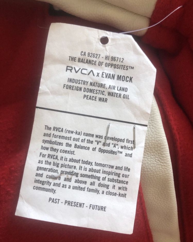 RVCA RVCA x Evan Mock Letterman - baseball Jacket Size US M / EU 48-50 / 2 - 14 Thumbnail