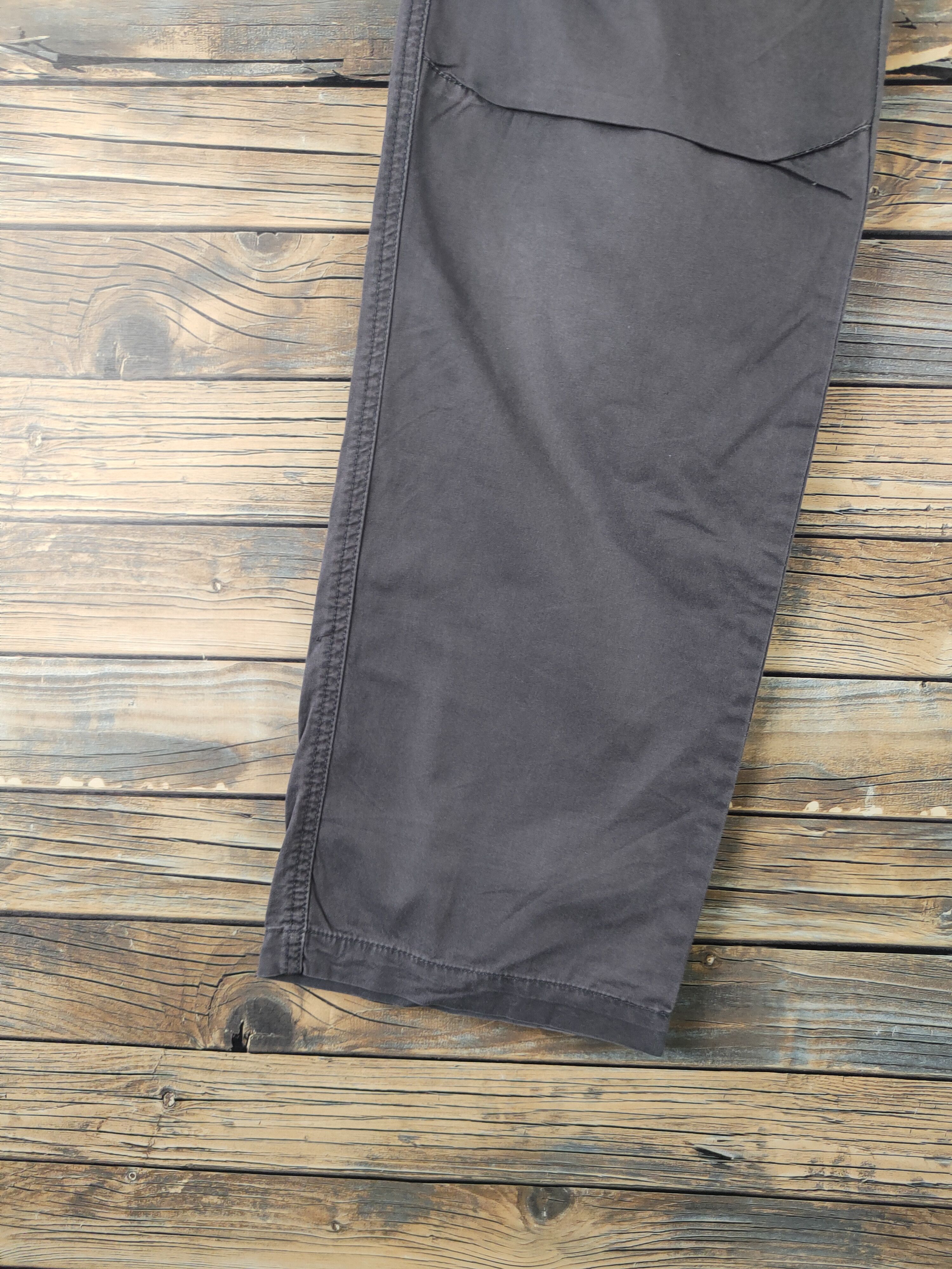 Japanese Brand DL Japanese Brand Dark Gray Multipocket Cargo Pants #2152 Size US 31 - 4 Thumbnail