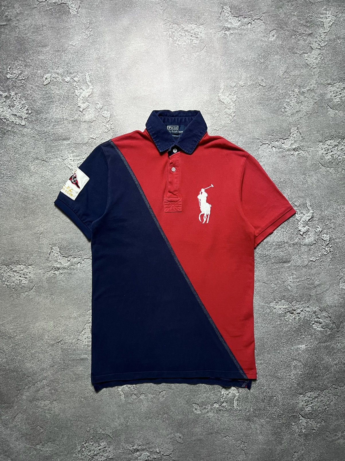 Polo Ralph Lauren Vintage Ralph Lauren Striped Chief Keef Big Pony Logo T-Shir Size US M / EU 48-50 / 2 - 1 Thumbnail