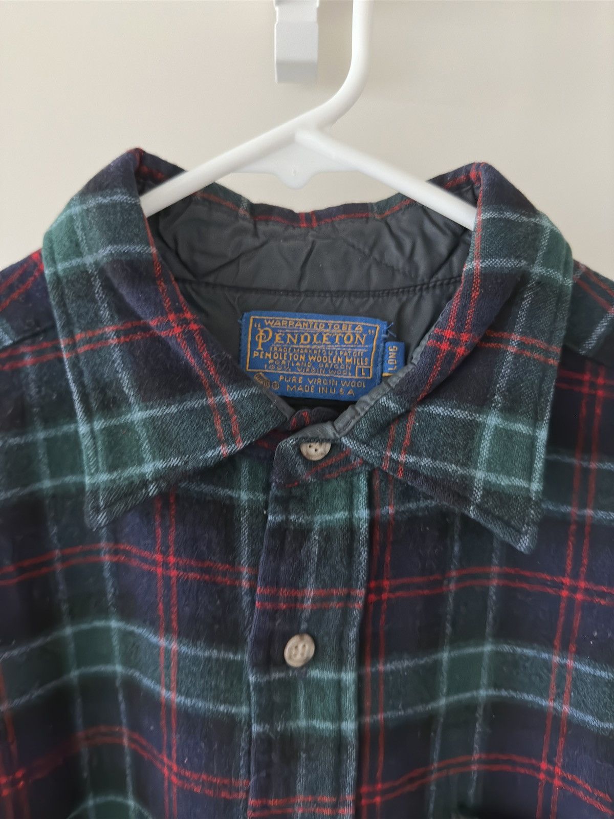 Pendleton Vintage Pendleton Trail Shirt Wool Button Up Made In USA Size US L / EU 52-54 / 3 - 4 Thumbnail