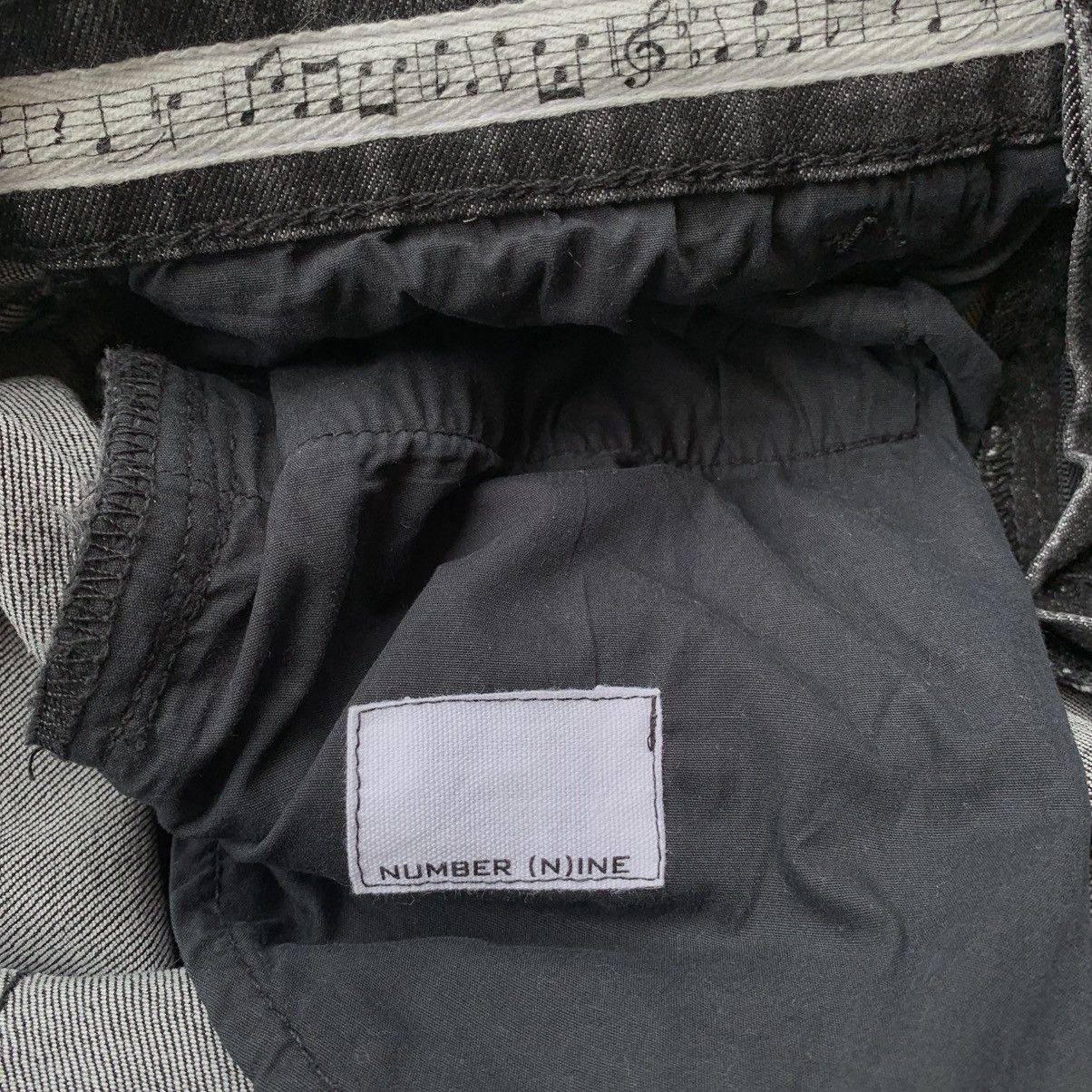 Number (N)ine Number (N)ine Distressed Musical Jeans Size US 29 - 11 Thumbnail