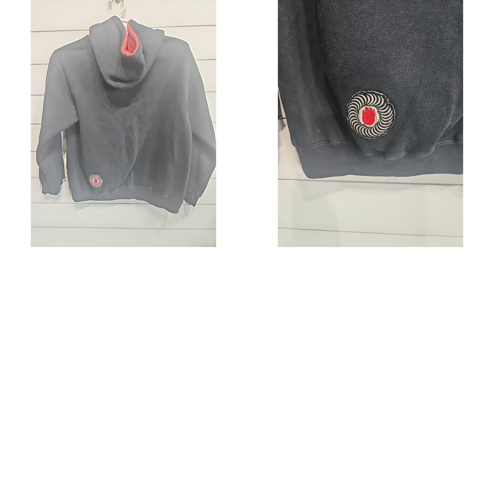 Spitfire VINTAGE Spitfire Hooded Sweatshirt 90s Distressed Black Mens Medium Sweatshirt Sweatshirt Distressed 90s Spitfire Logo Shirt Hoodie Adult Mens Size US M / EU 48-50 / 2 - 8 Thumbnail