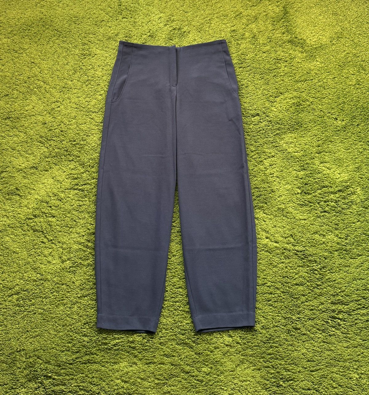 Designer Oska avant garde wide leg wool blend parachute baggy pants Size US 32 / EU 48 - 1 Thumbnail