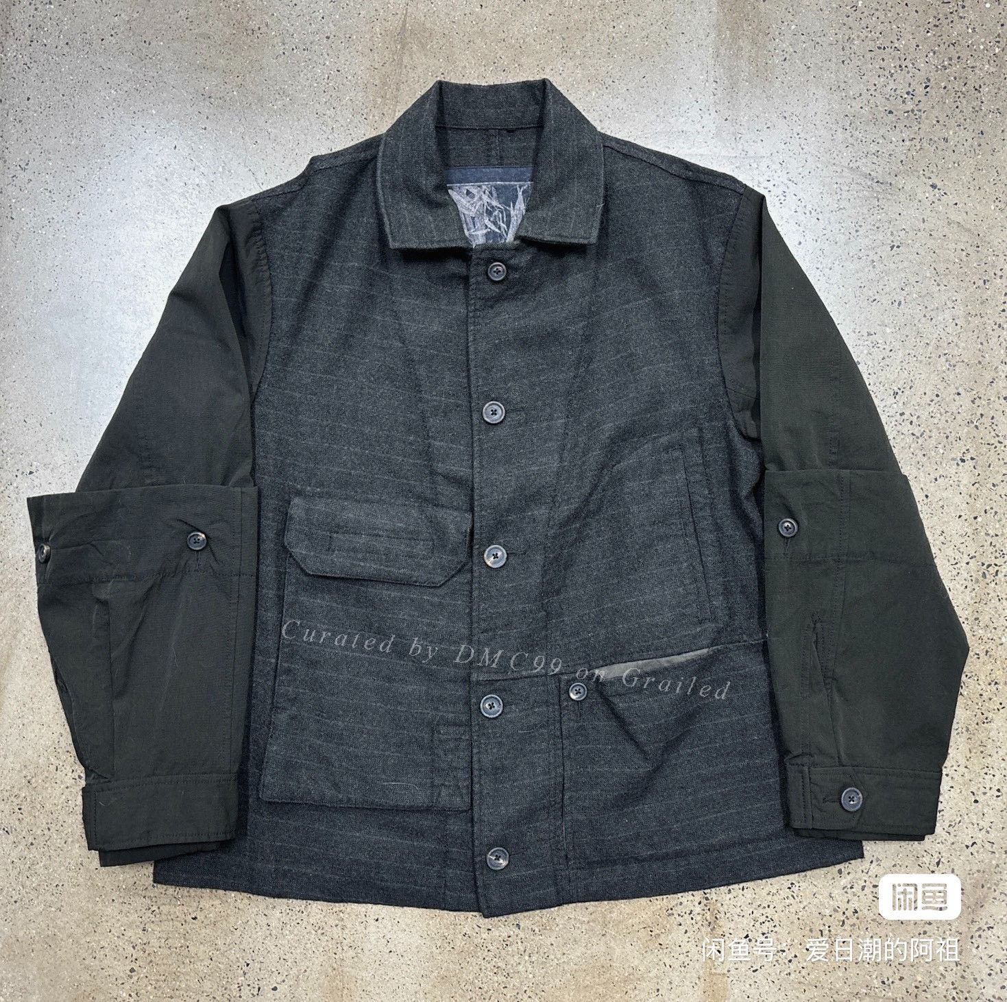 Ziggy Chen Ziggy Chen AW21 Deconstructed Wool Jacket Size US M / EU 48-50 / 2 - 1 Thumbnail