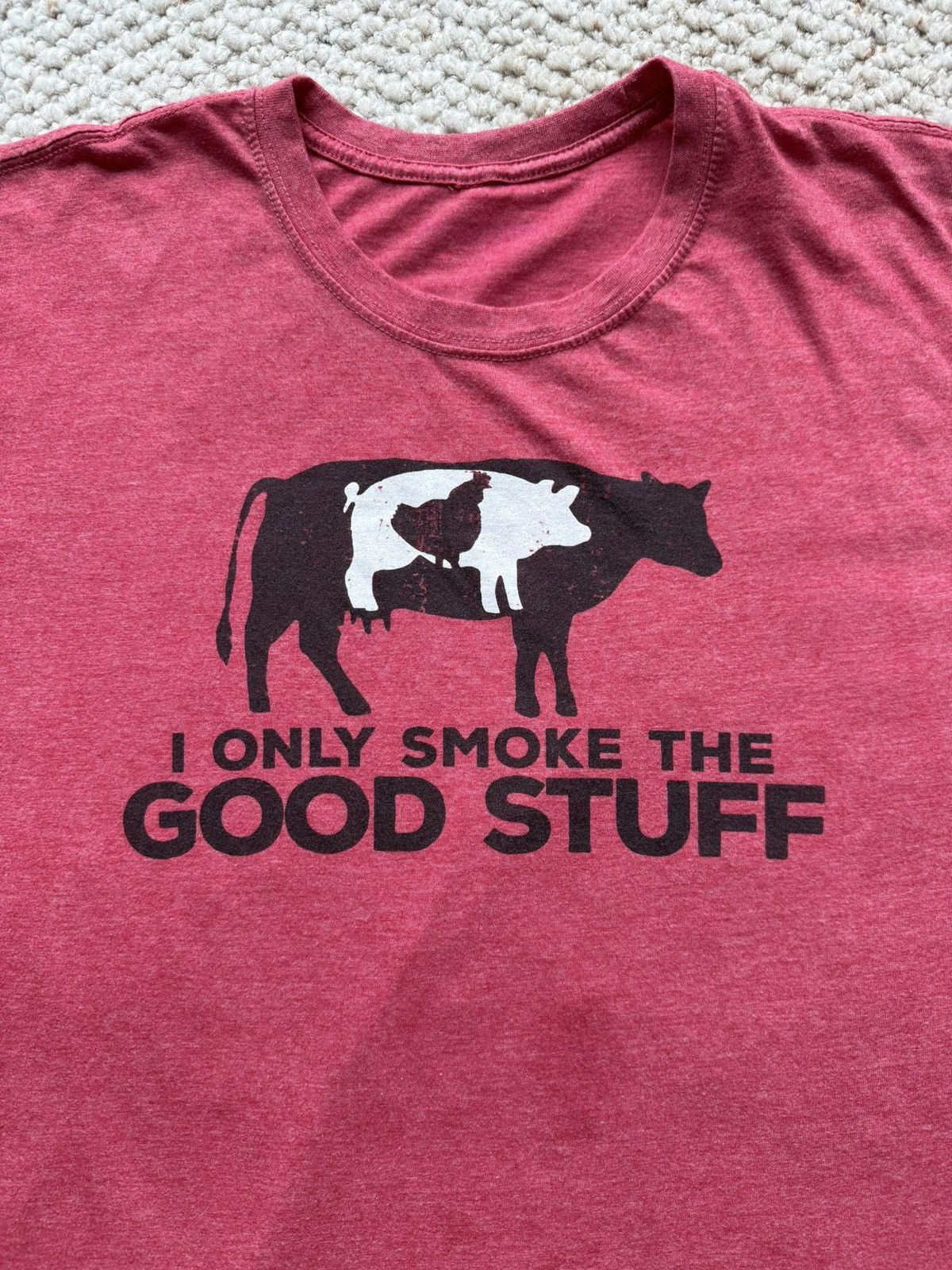 Other Smoke The Good Stuff Meat Shirt Size US XL / EU 56 / 4 - 2 Thumbnail