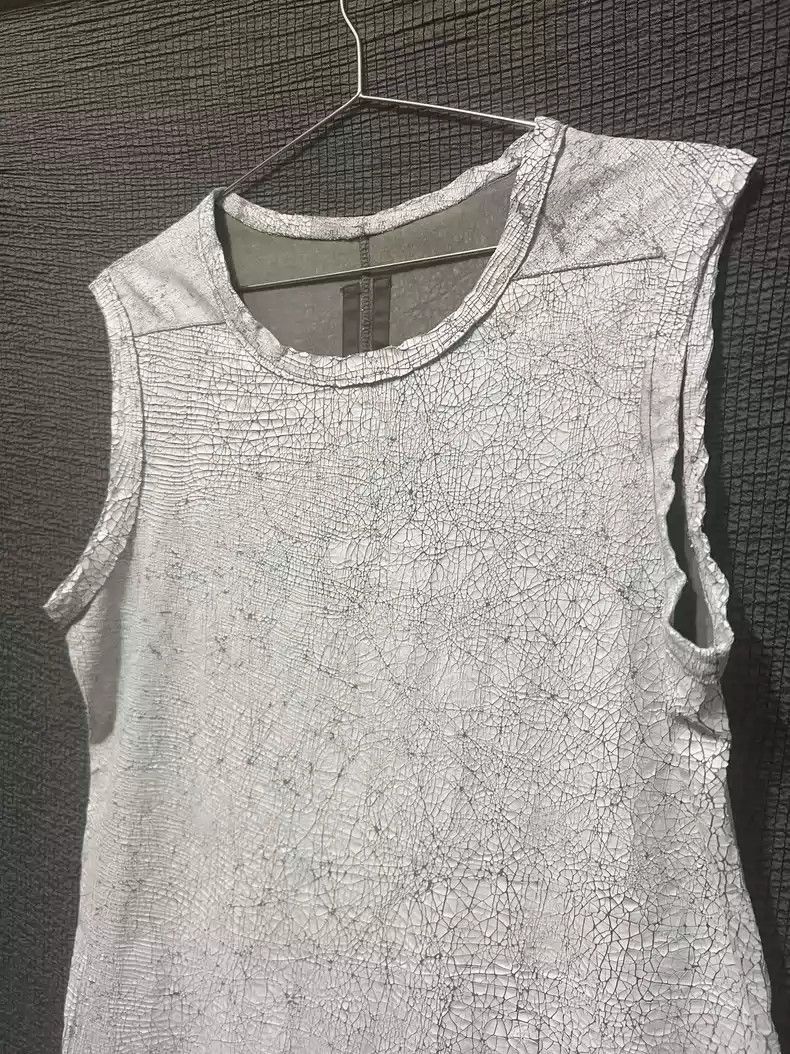 Rick Owens Rick Owens Broken coated vest for main line in 2009-2505 Size US XS / EU 42 / 0 - 3 Thumbnail
