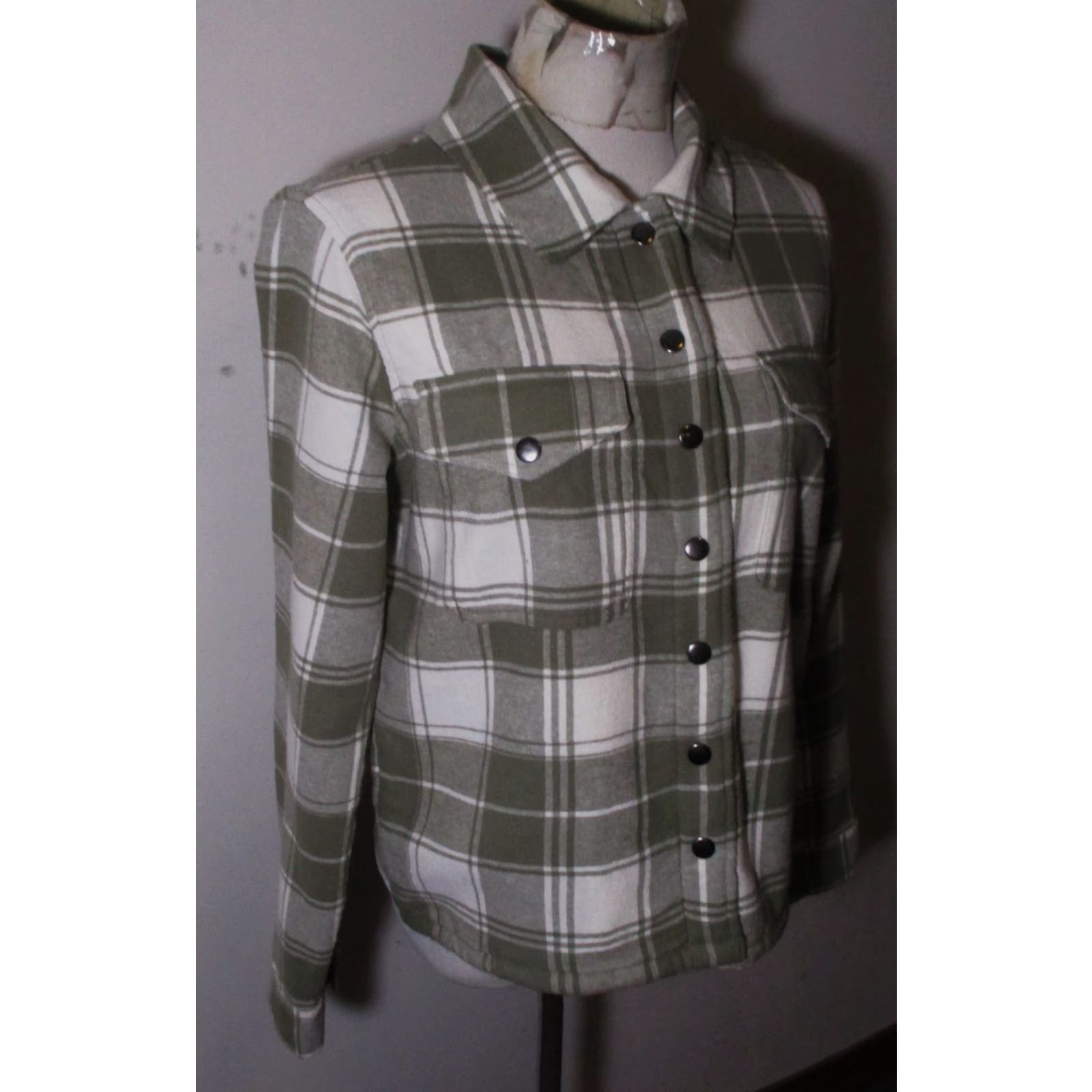 Lucky Brand LUCKY BRAND Shirt Taupe Insulated Short Jacket Women's M Size M / US 6-8 / IT 42-44 - 3 Thumbnail