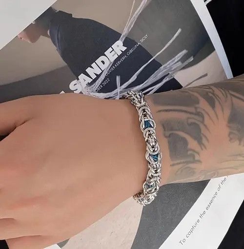 Other Project Comte - Dragon Spine Watch Bracelet - Steel - 7in