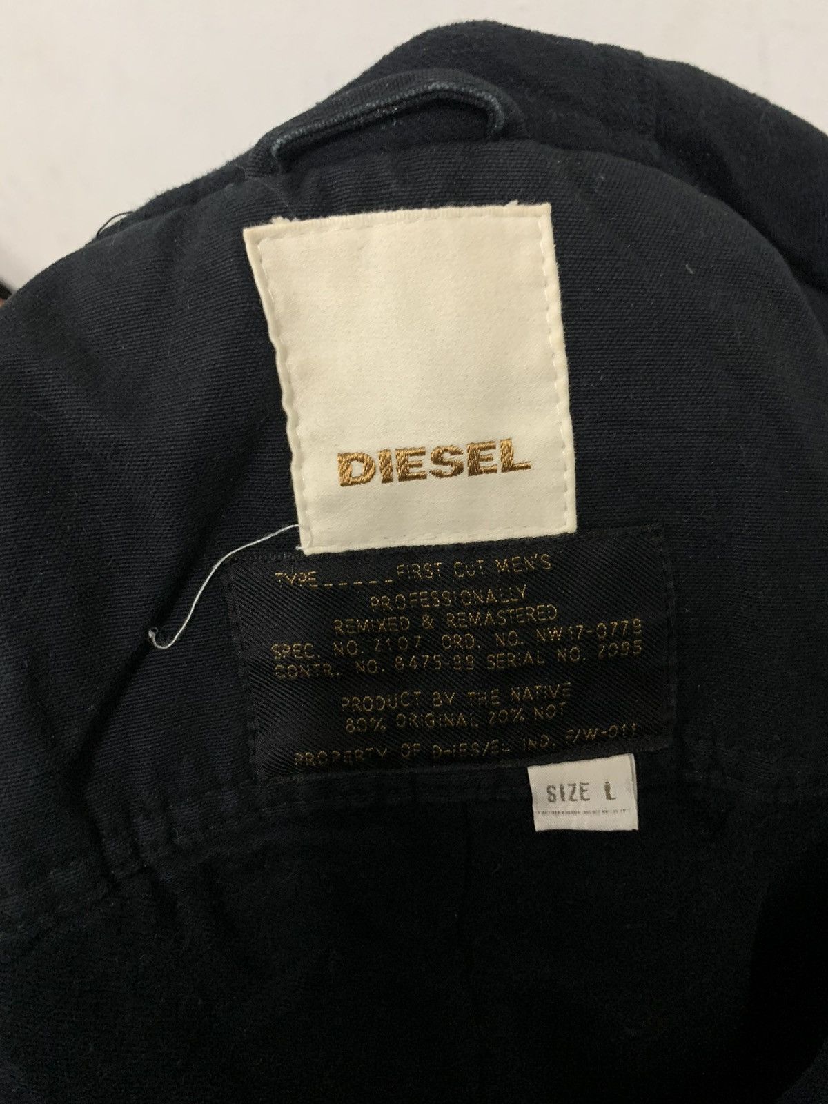 Diesel Vintage Diesil Parkal Jacket Size US L / EU 52-54 / 3 - 4 Thumbnail