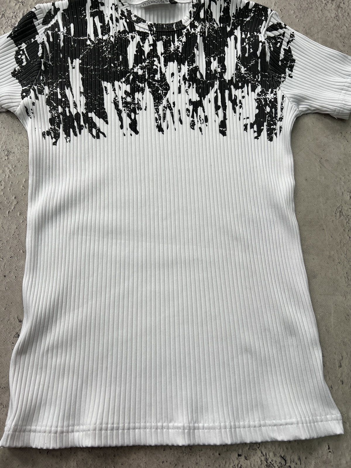 Diesel VINTAGE SLIM ISSEY MIYAKE STYLE RIPPED SWEATE TEE Size US M / EU 48-50 / 2 - 4 Thumbnail