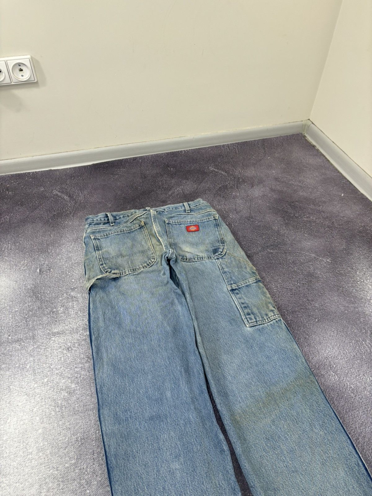 Dickies Vintage Dickies USA Denim Faded Blue Skate Hype Jeans Size US 34 / EU 50 - 5 Thumbnail
