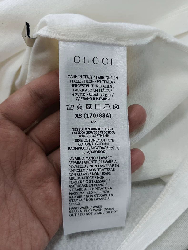 Gucci Gucci Pear pattern letter printed short-sleeved T-shirt 250 Size US XS / EU 42 / 0 - 4 Thumbnail