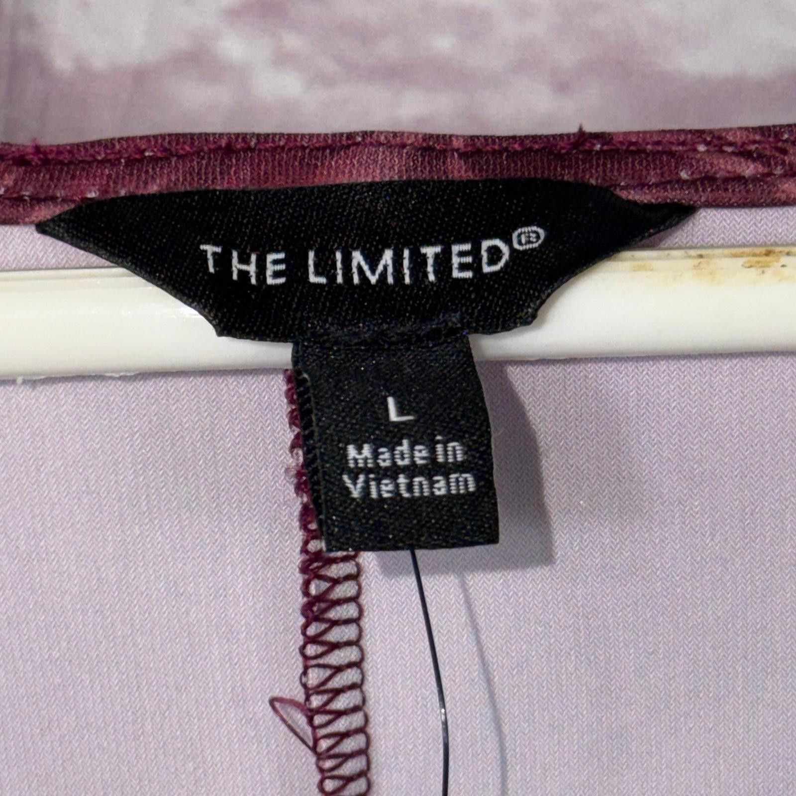 Other The Limited Large Women's Long Sleeve Patterned Top NWT Size L / US 10 / IT 46 - 4 Thumbnail