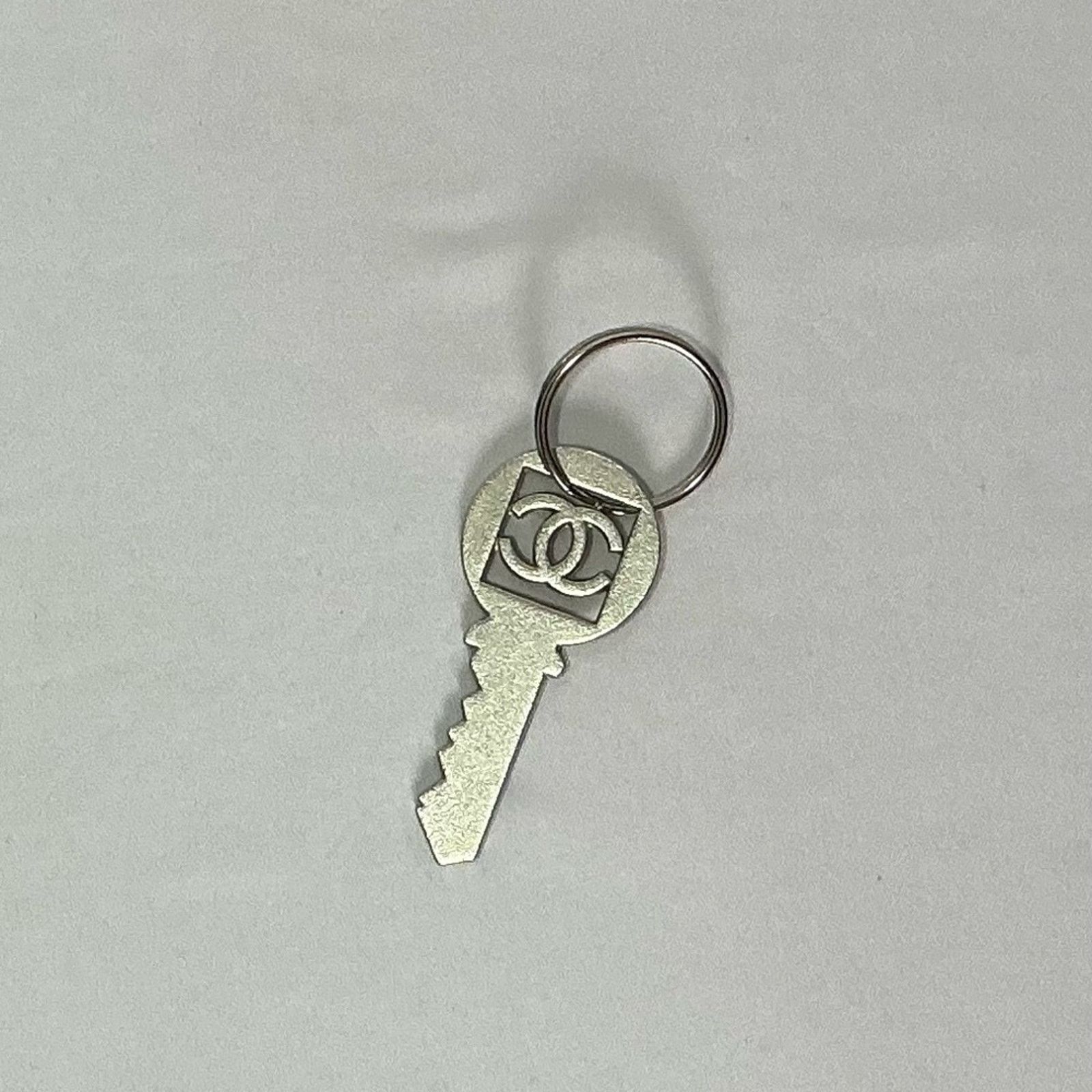 Chanel Rare Authentic Chanel Key Silver Keychain with Box Size ONE SIZE - 2 Thumbnail