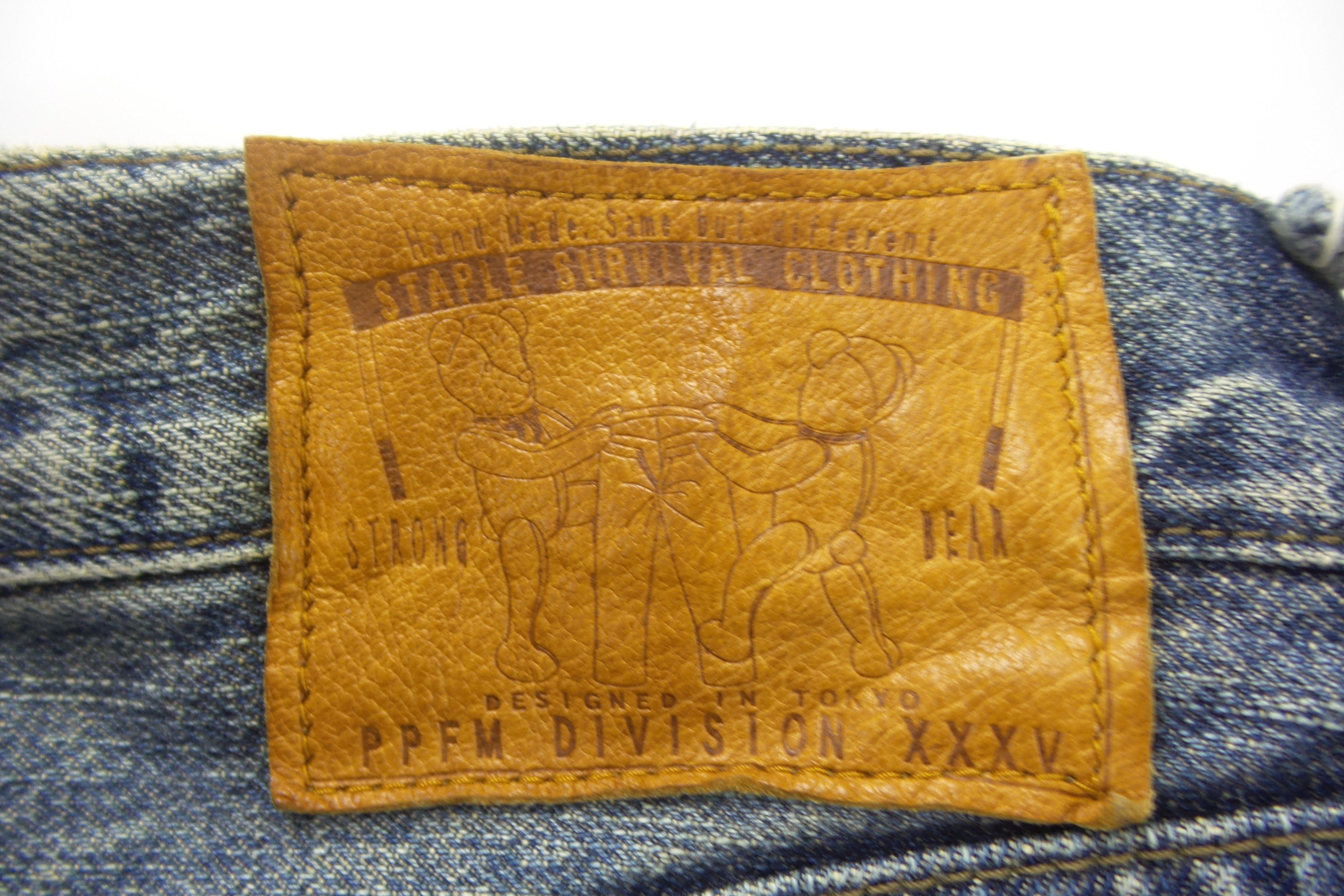 PPFM PPFM Reconstructed Denim Patchwork Jeans W31xL39 Size US 31 - 10 Thumbnail