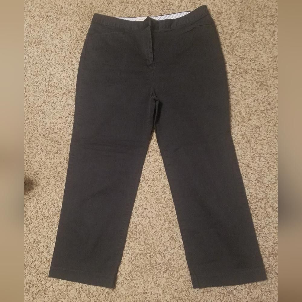 Tommy Hilfiger Tommy Hilfiger Black Pants Size 10 Size 32" / US 10 / IT 46 - 2 Thumbnail